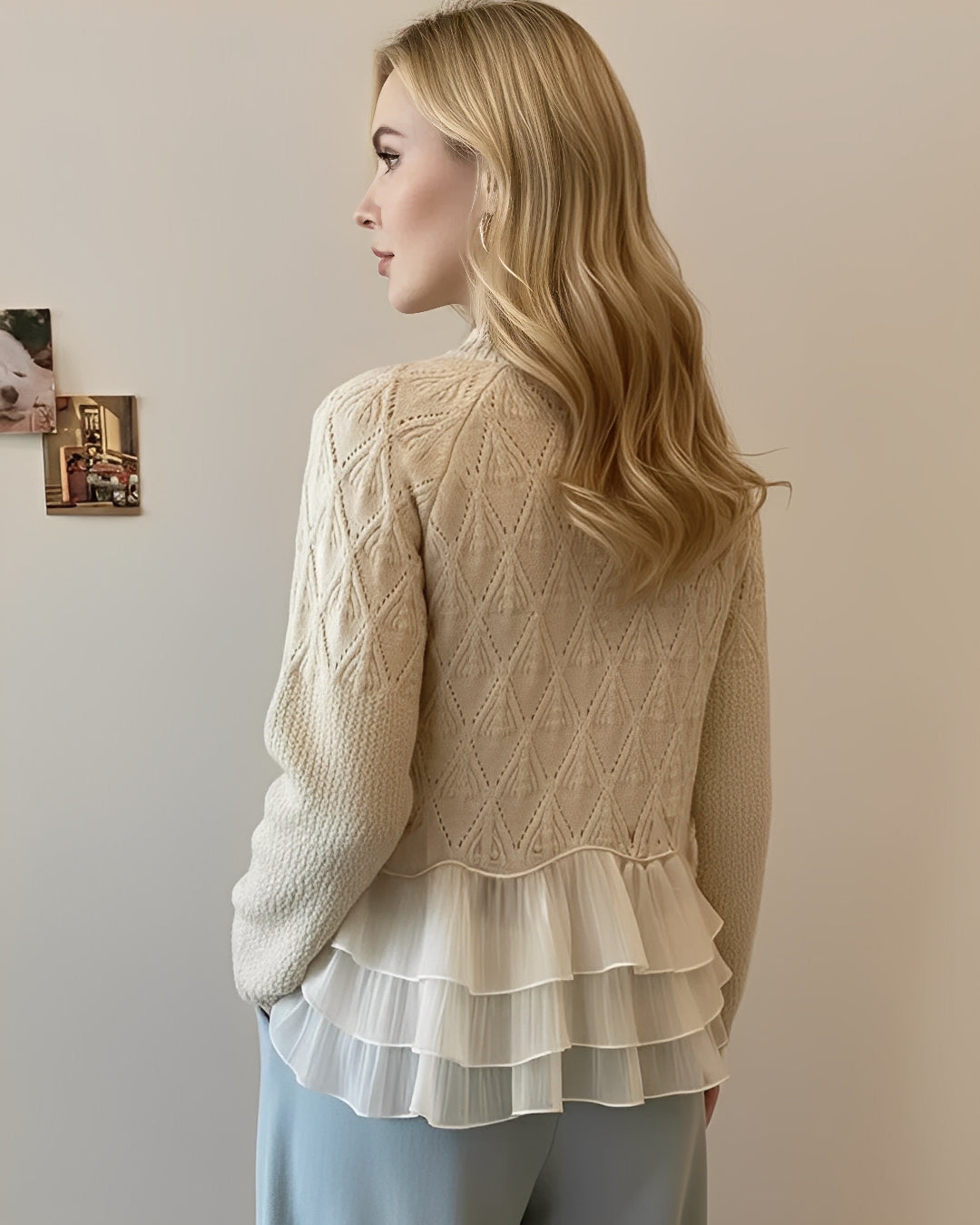 Taylor | Ruffle Cardigan