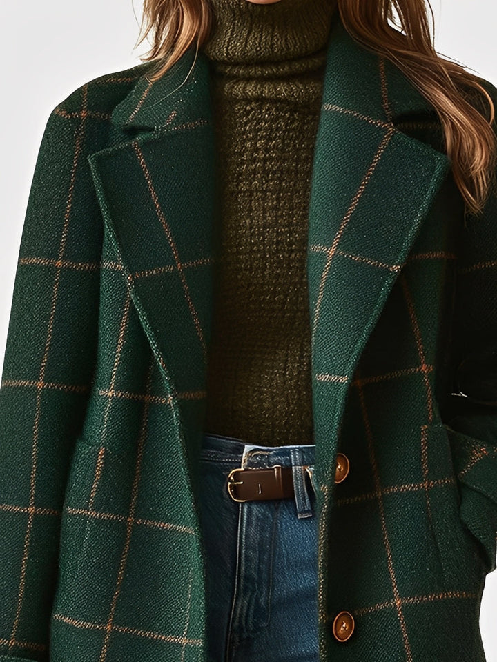 Celeste | Checked Coat