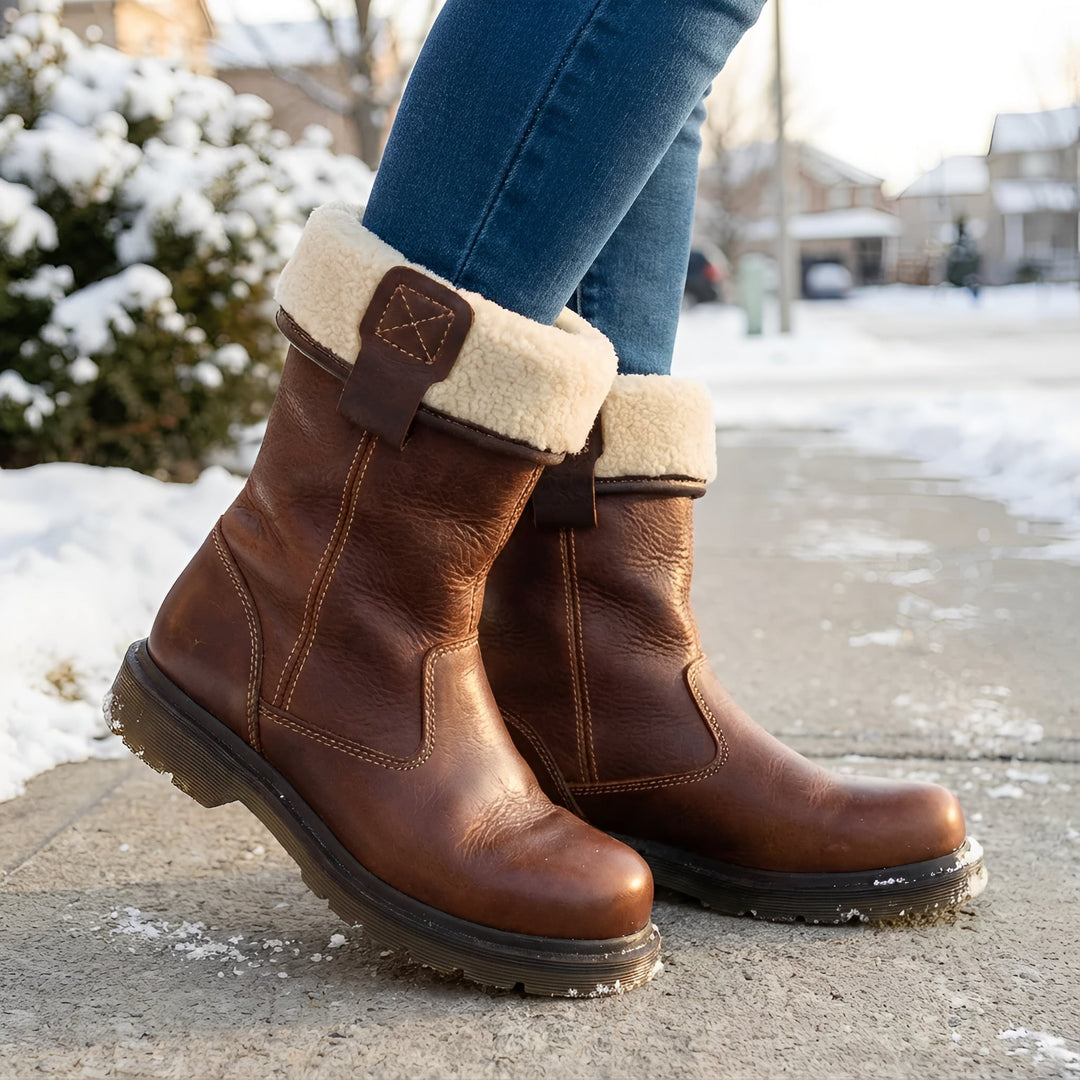 Thea | Cozy Fur-Lined Winter Boots
