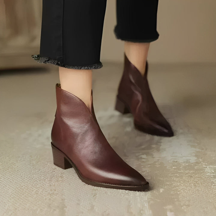 Isabelle | Elegance Heel Ankle Boots