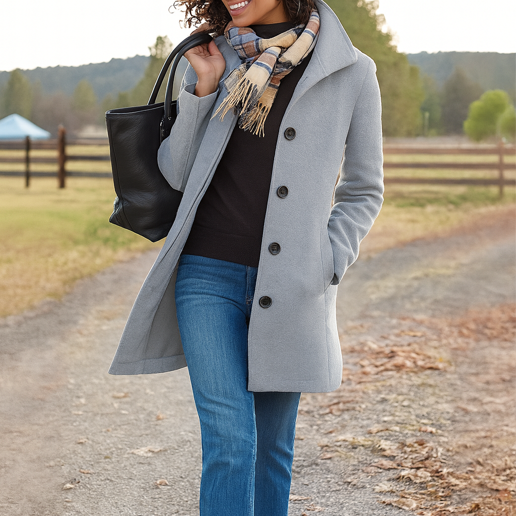 Colette | Classic Button Coat