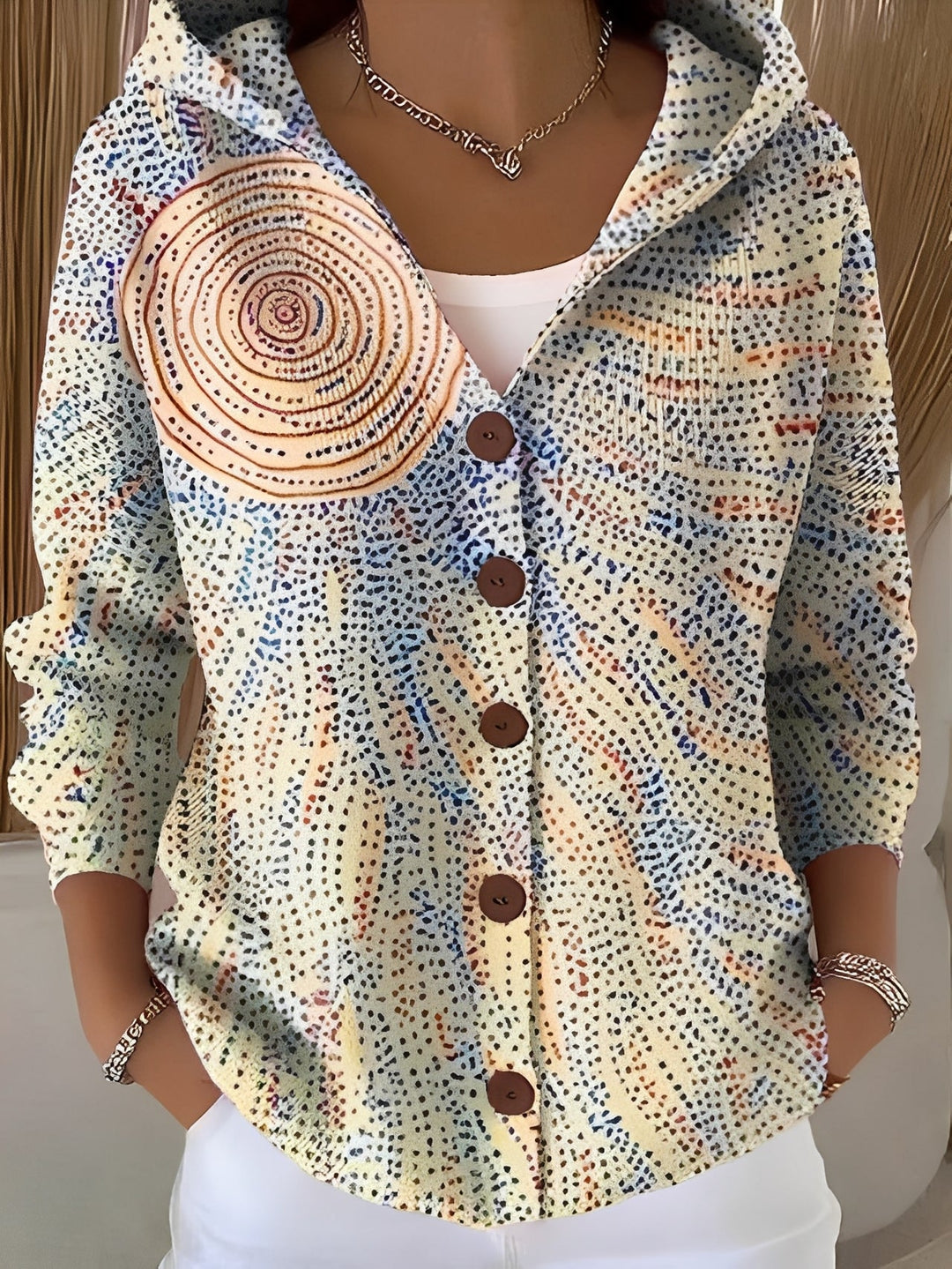 Cassidy | Artistic Warm Long Cardigan