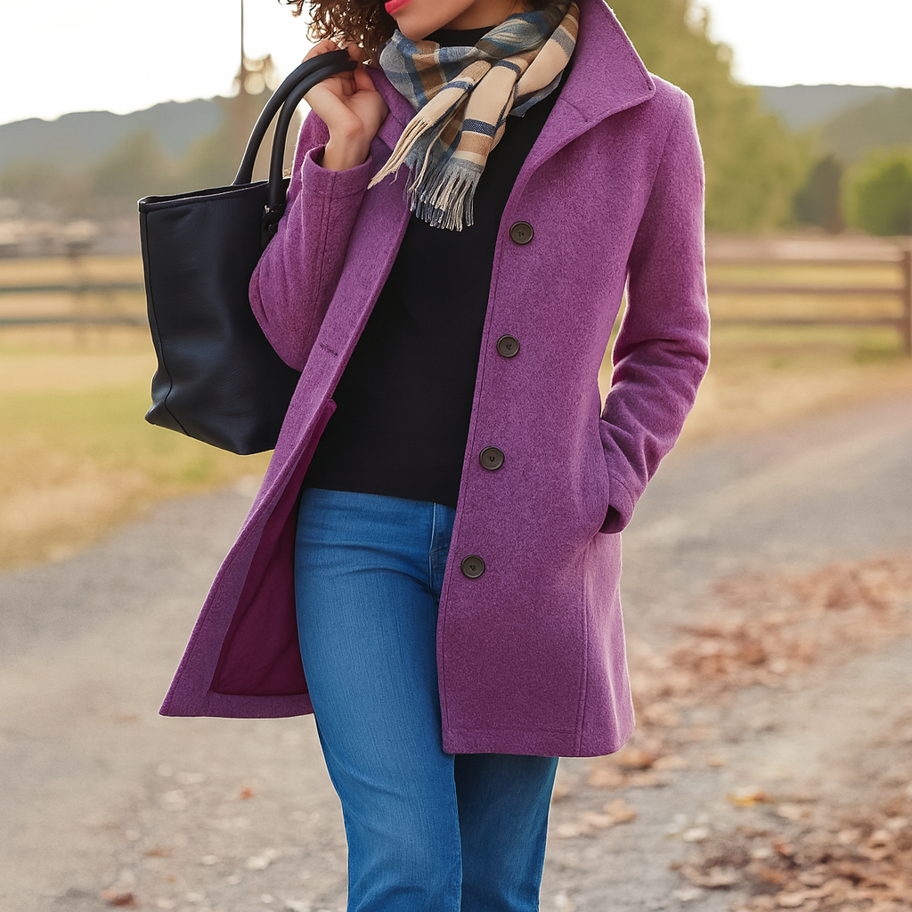 Colette | Classic Button Coat