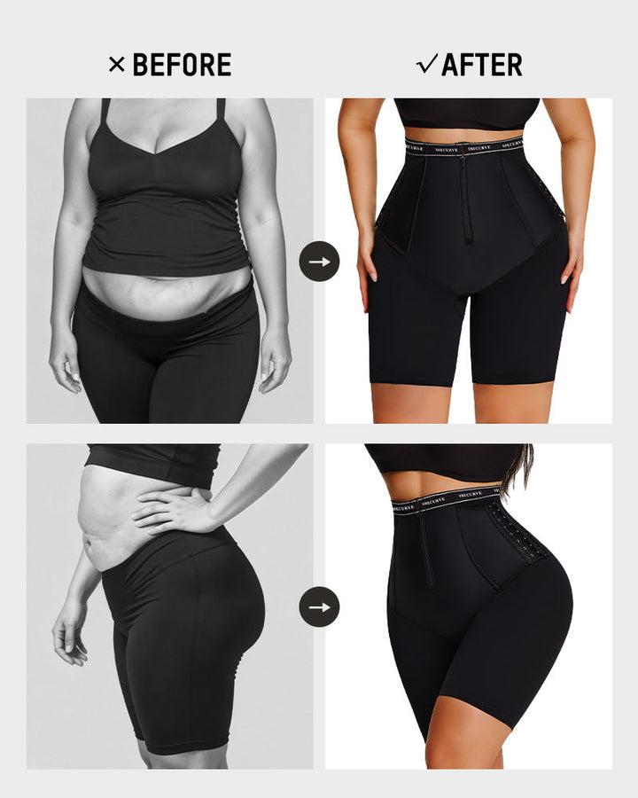 Side-Hook Slimming & Butt-Lifting Shaping Shorts