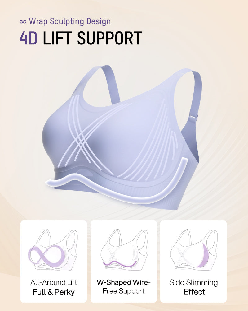 AirEase™ 4D Lift Wrap Sculpting Wire-Free Bra