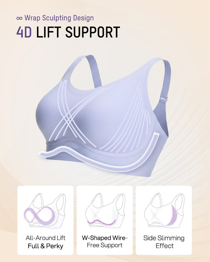 AirEase™ 4D Lift Wrap Sculpting Wire-Free Bra